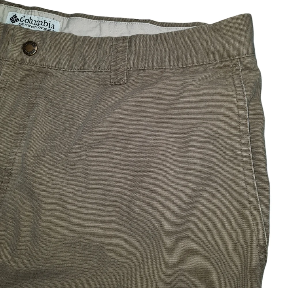 Columbia Roc Cotton Khaki Trail Pants SZ 38x30